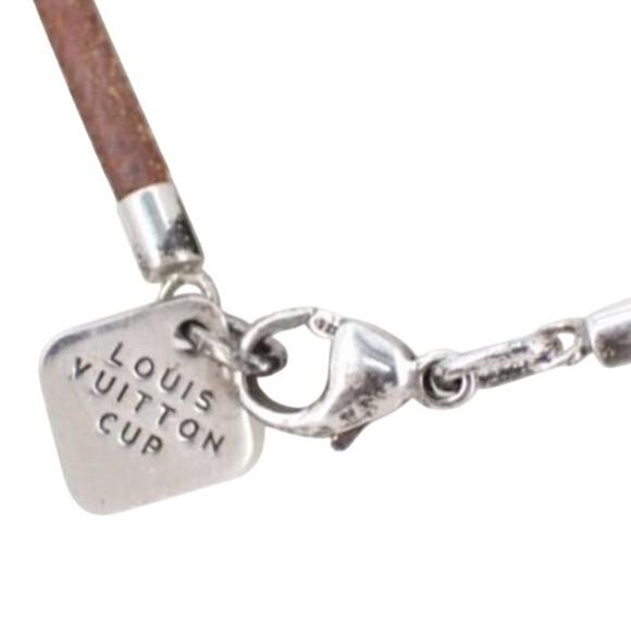 Louis Vuitton Cup Kiwi Choker Necklace Sterling Silver 2003 - Picture 5 of 9